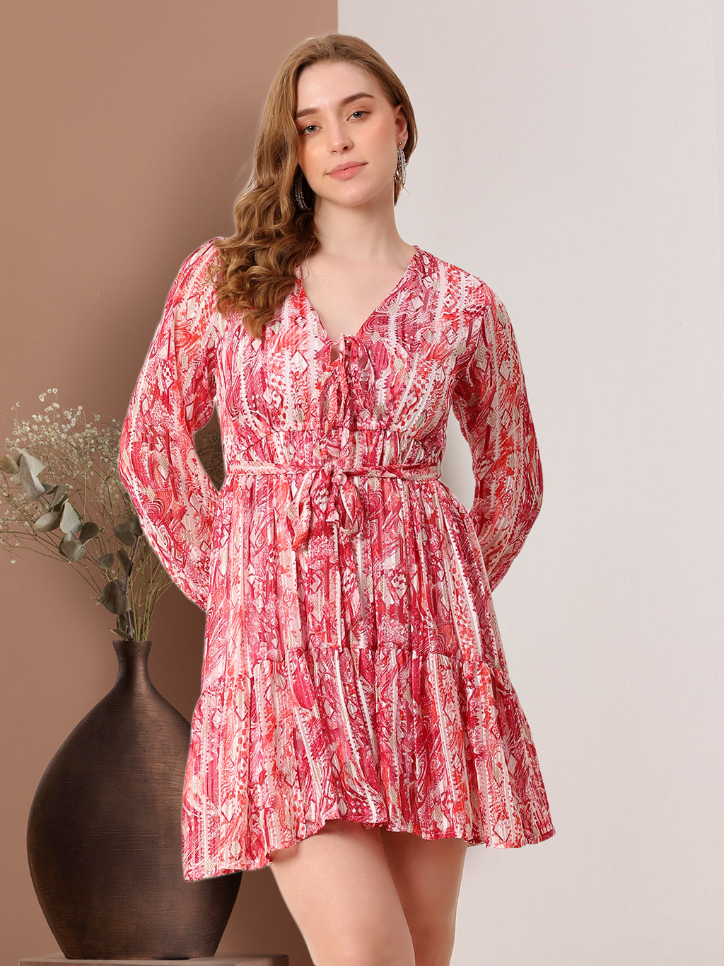 The Heat Intent Dress – Bold Pink