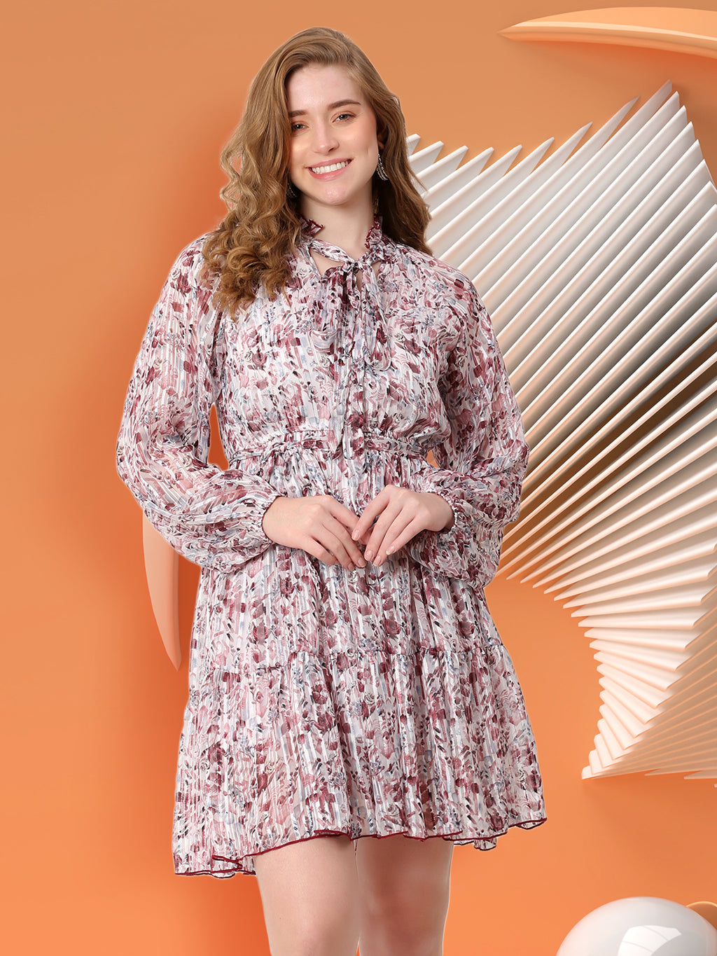 The Bloom Code Dress – Floral Pink