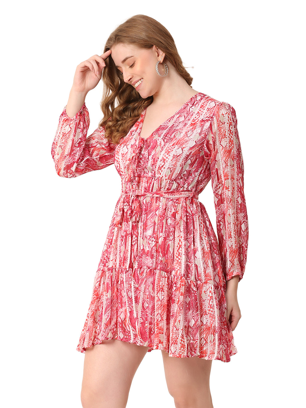 The Heat Intent Dress – Bold Pink