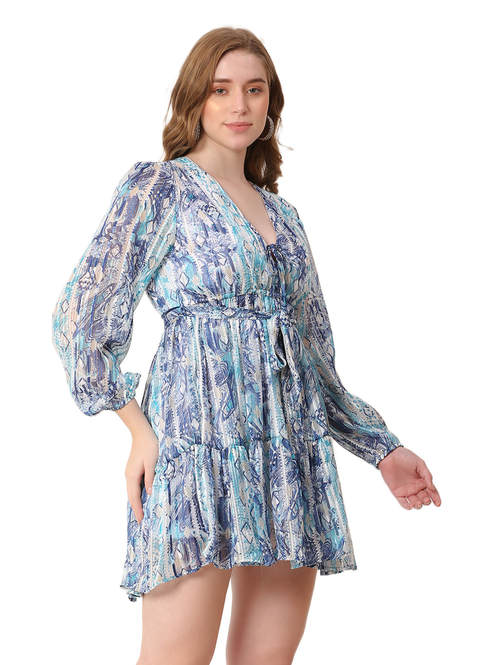 The Soft Command Dress – Light Blue
