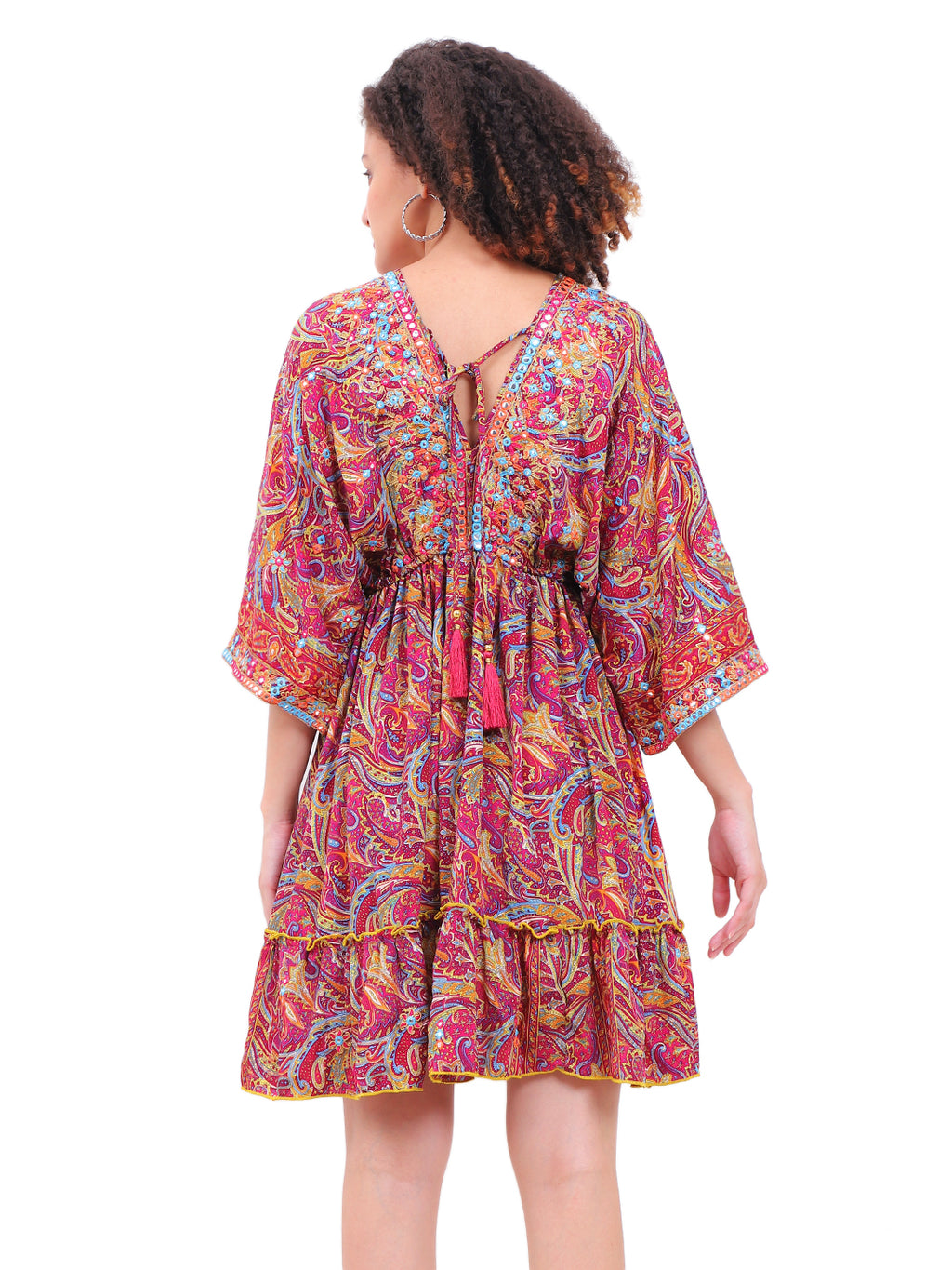 The Athena Edge Dress – Greek Pattern